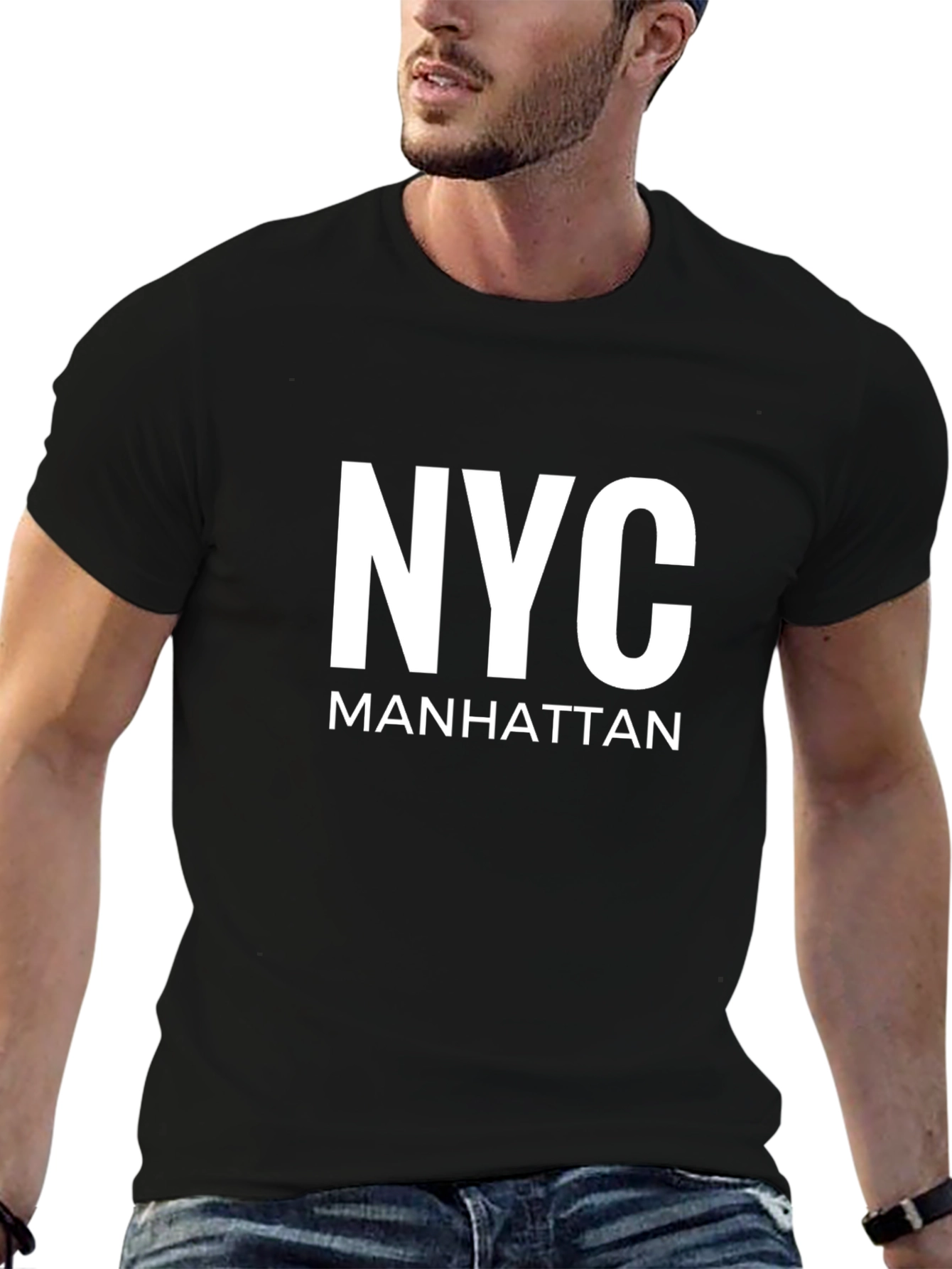 NYC Manhattan Graphic T-Shirt