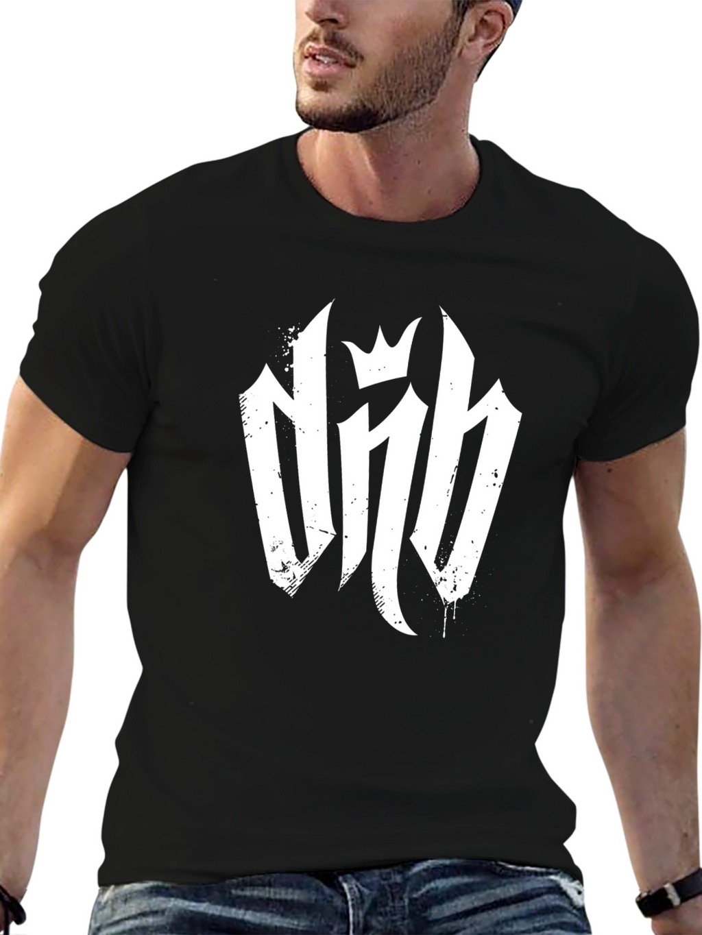 King Crown Graphic Black T-Shirt - Urban Style