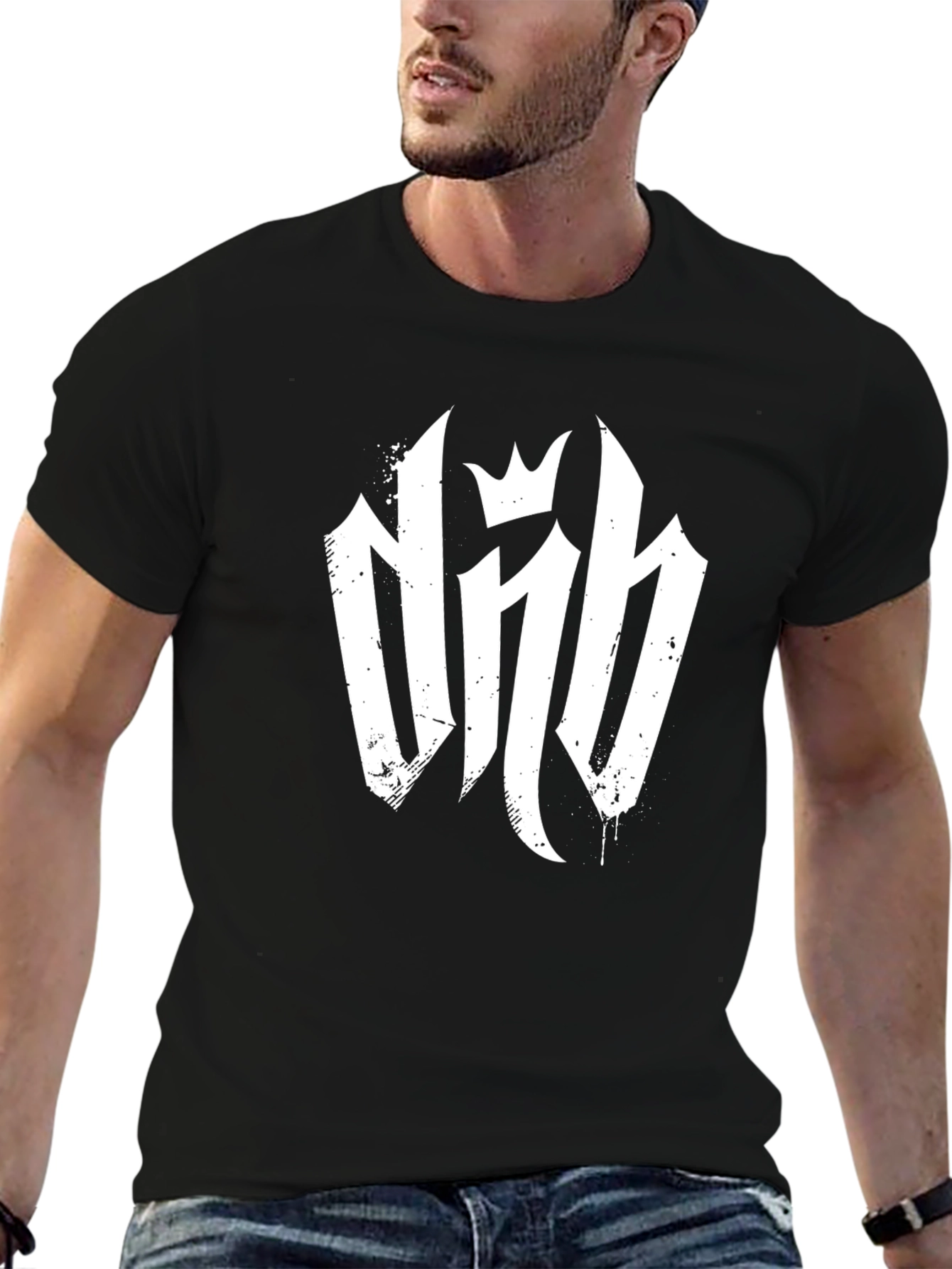 King Crown Graphic Black T-Shirt - Urban Style