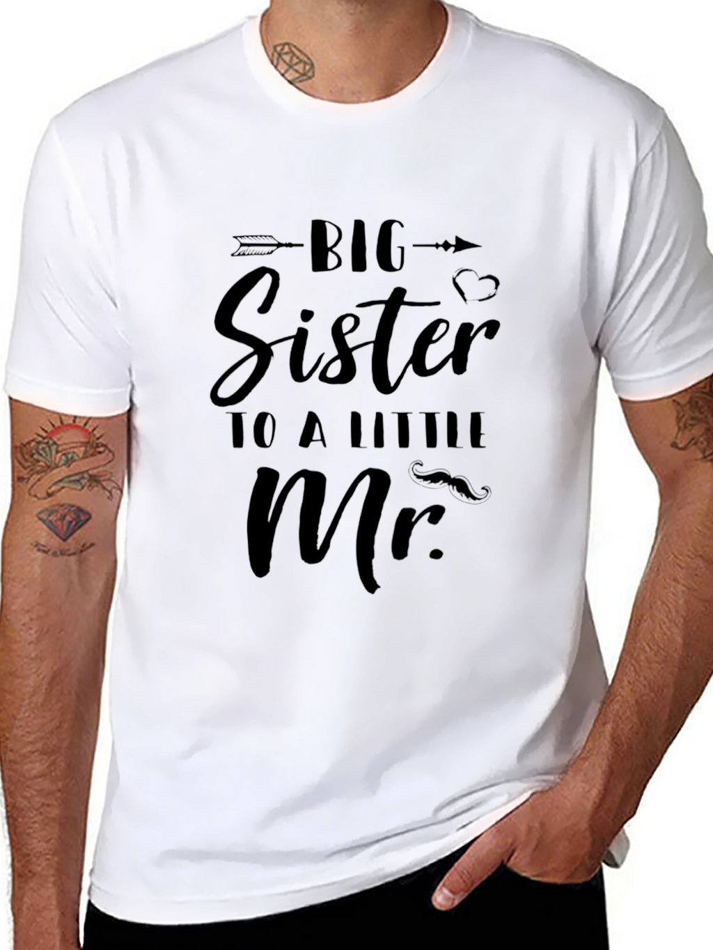 Big Sister to a Little Mr. T-Shirt