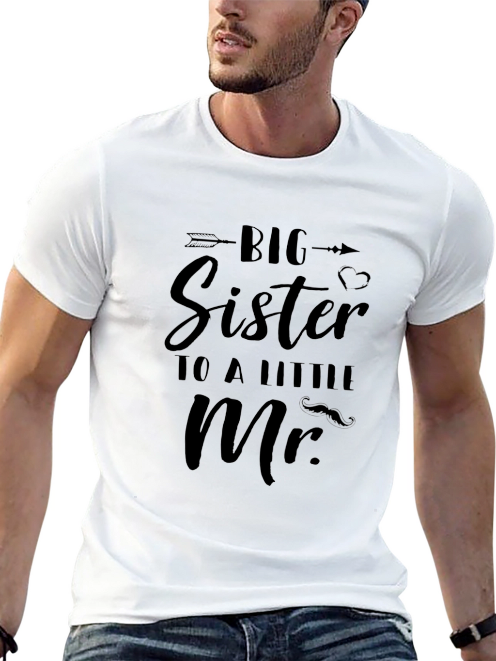 Big Sister to a Little Mr. T-Shirt