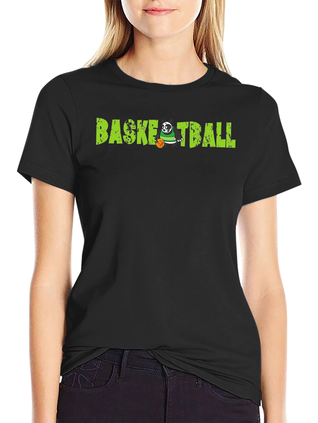 Basketball Panda T-Shirt - Fun Graphic Tee