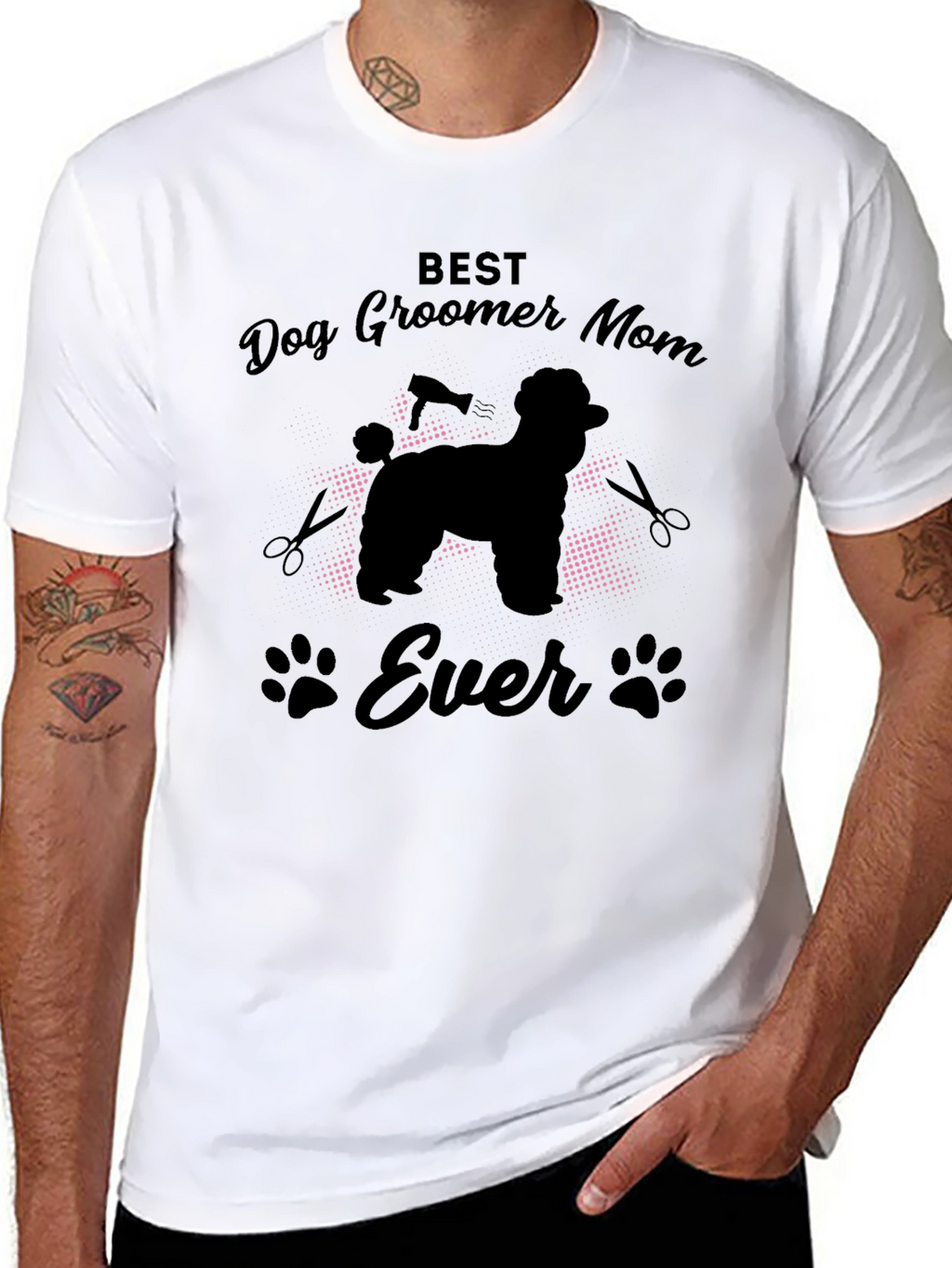 Best Dog Groomer Mom Ever T-Shirt