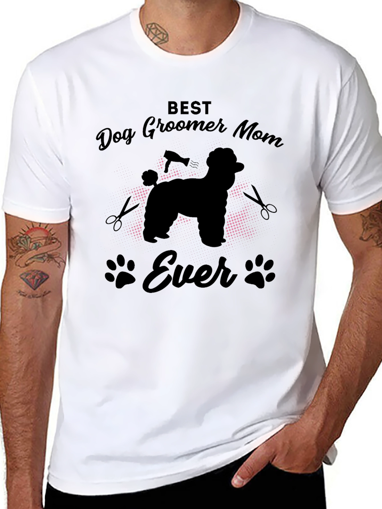 Best Dog Groomer Mom Ever T-Shirt