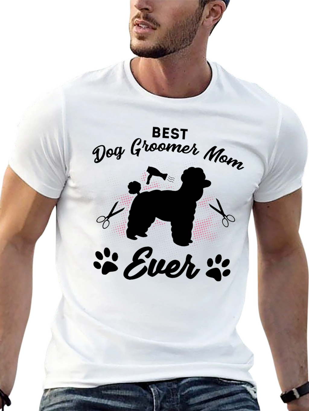 Best Dog Groomer Mom Ever T-Shirt