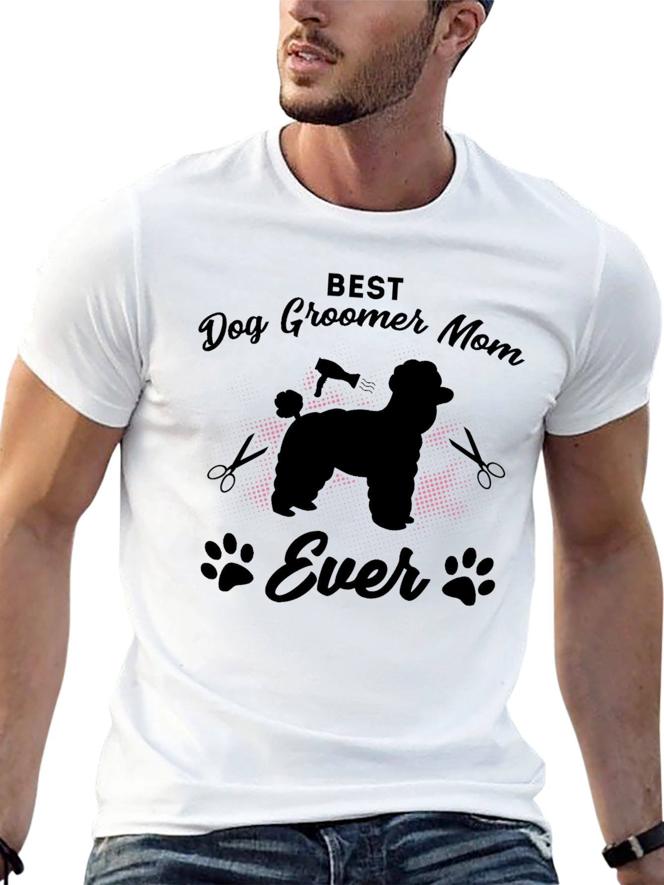 Best Dog Groomer Mom Ever T-Shirt