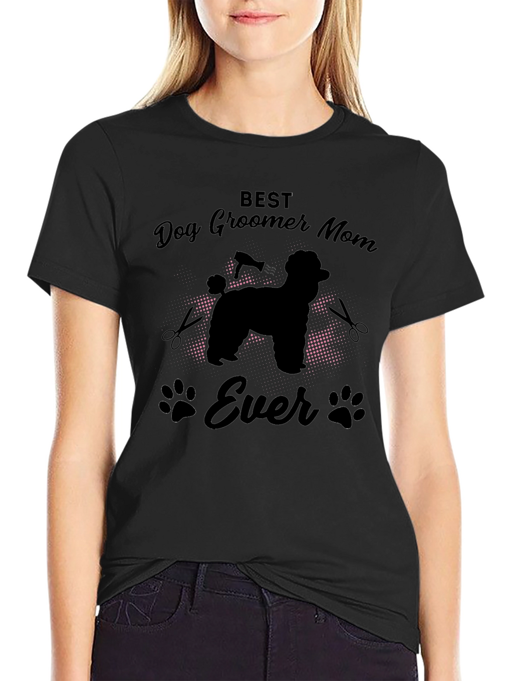 Best Dog Groomer Mom Ever T-Shirt