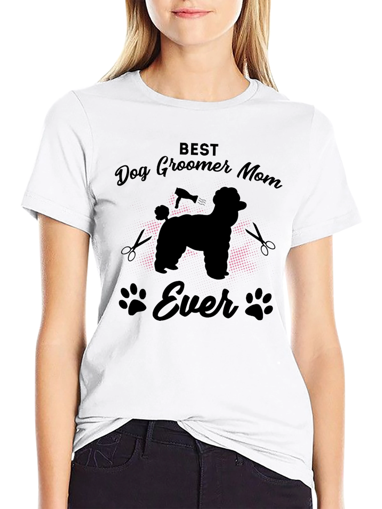 Best Dog Groomer Mom Ever T-Shirt