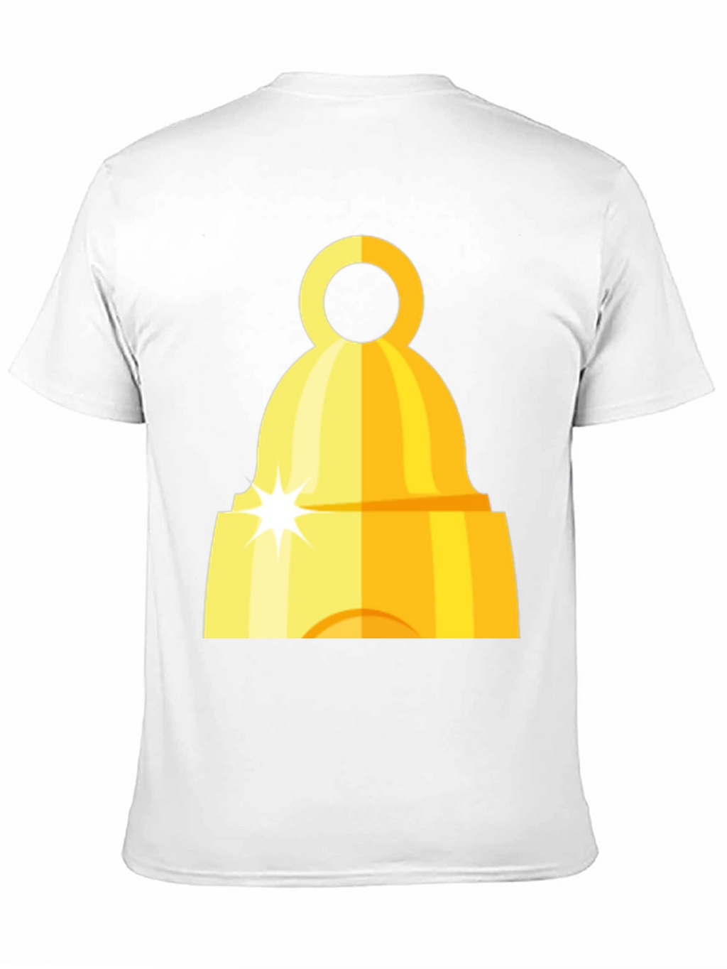 Golden Bell Graphic Tee - Classic Black T-Shirt