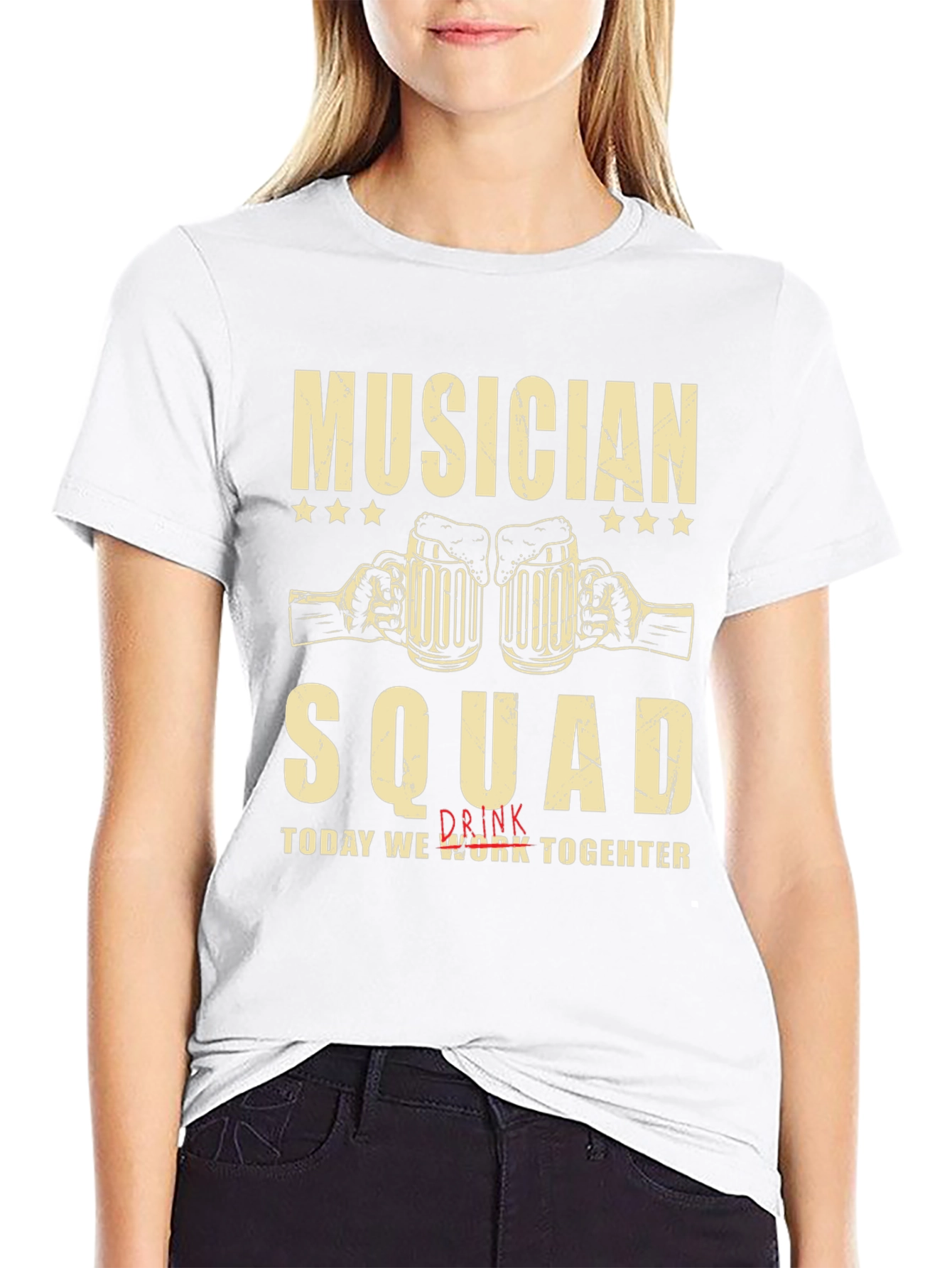 Musician Squad Black T-Shirt
