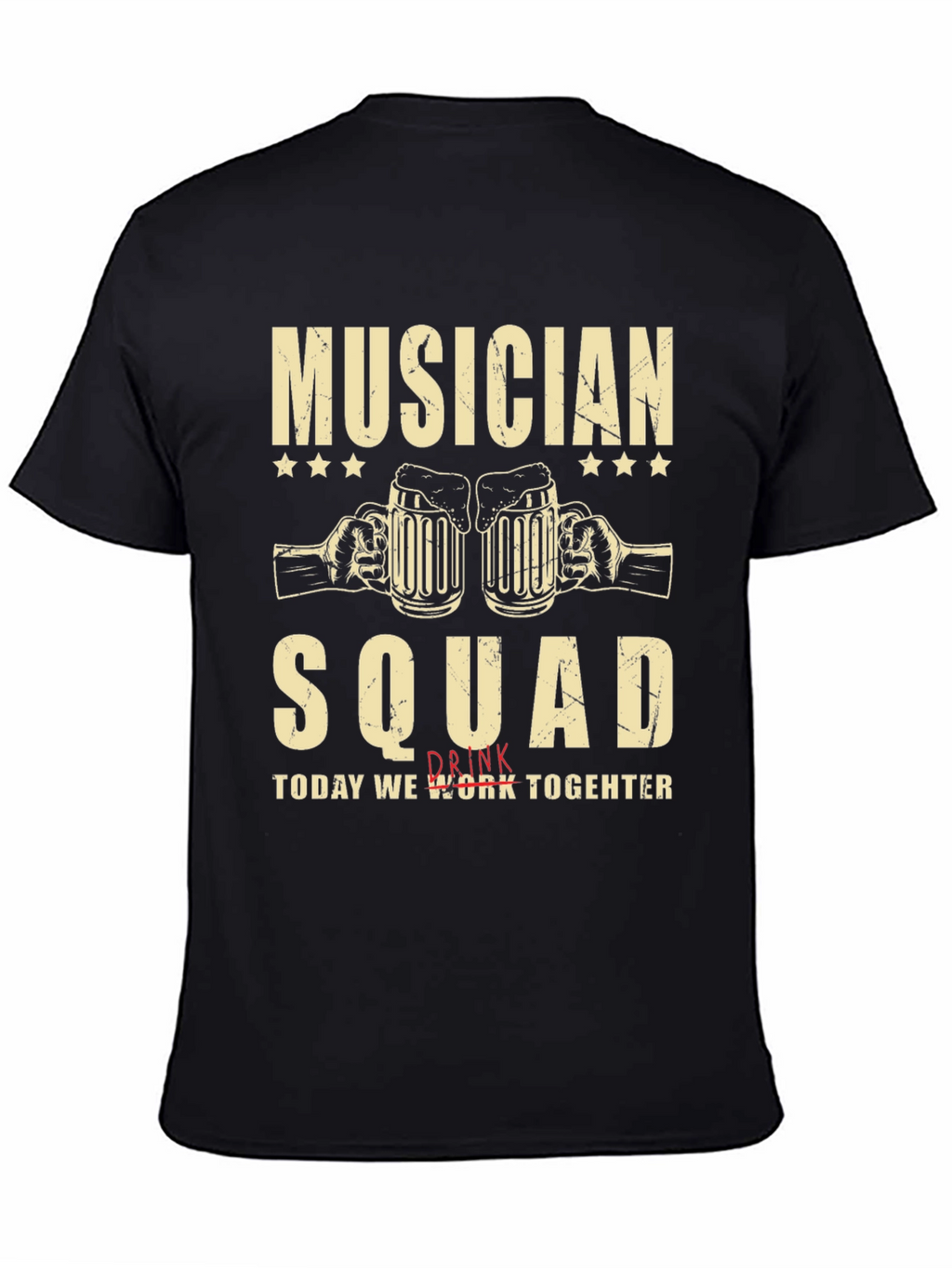 Musician Squad Black T-Shirt
