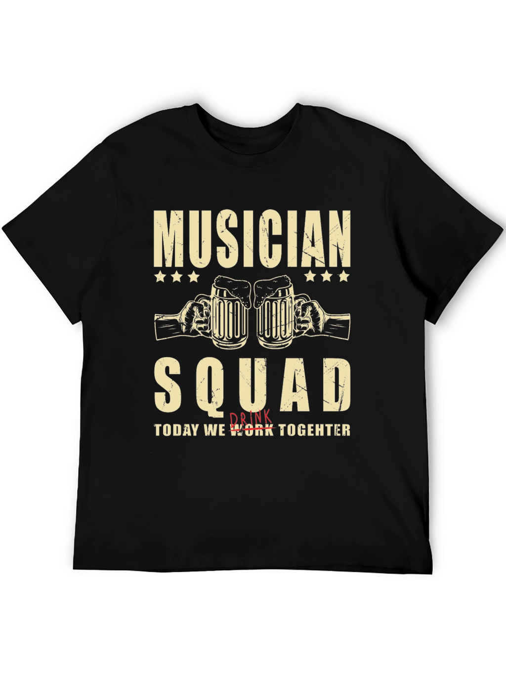 Musician Squad Black T-Shirt