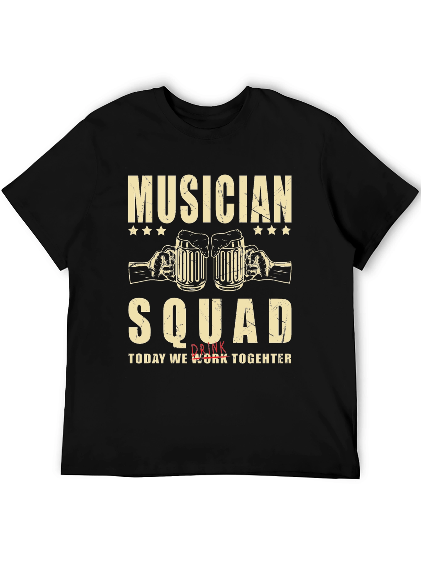 Musician Squad Black T-Shirt