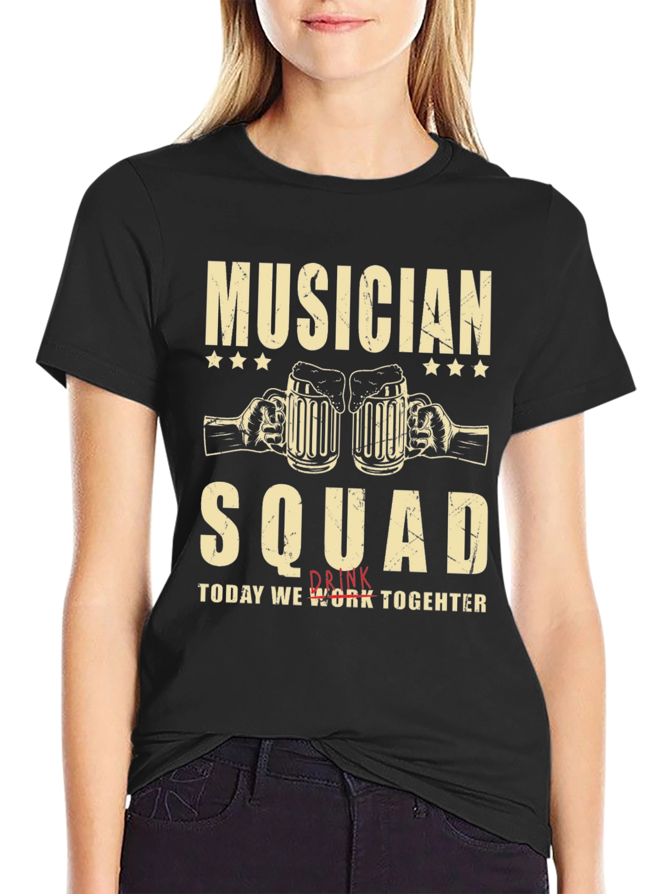 Musician Squad Black T-Shirt
