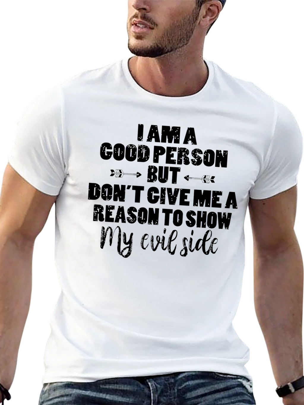 I Am A Good Person Graphic Tee