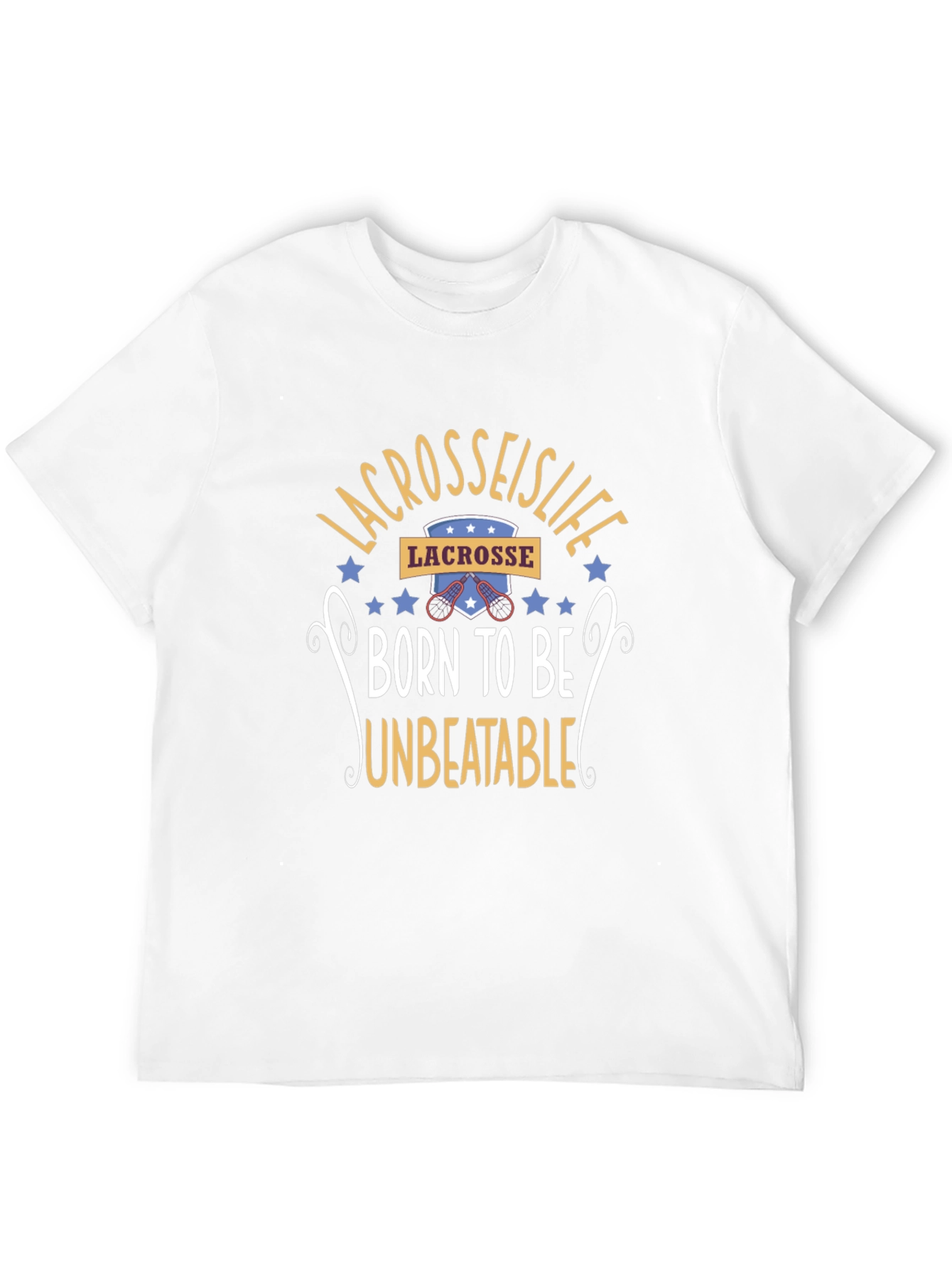 Lacrosse is Life Black T-Shirt