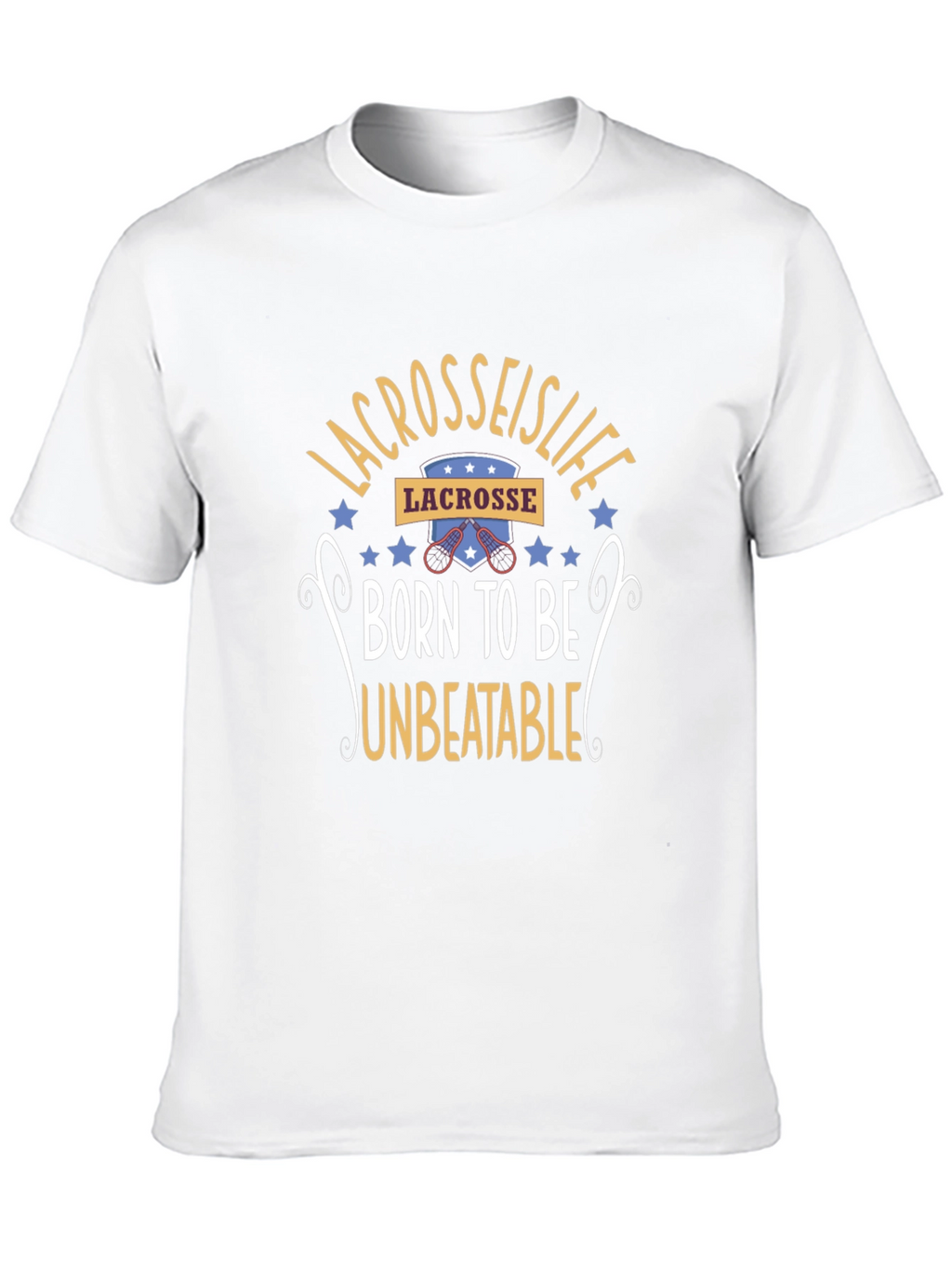 Lacrosse is Life Black T-Shirt