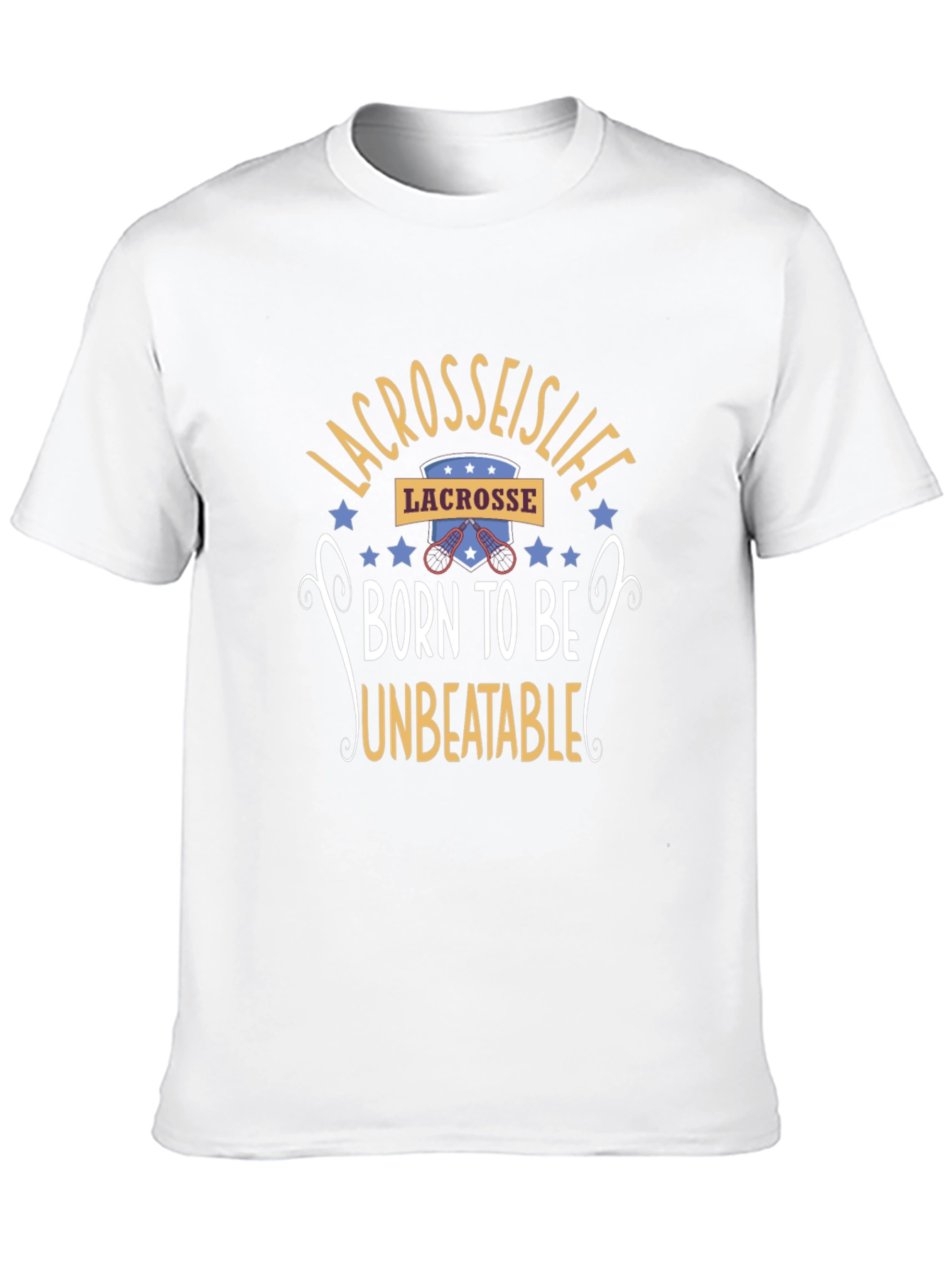 Lacrosse is Life Black T-Shirt