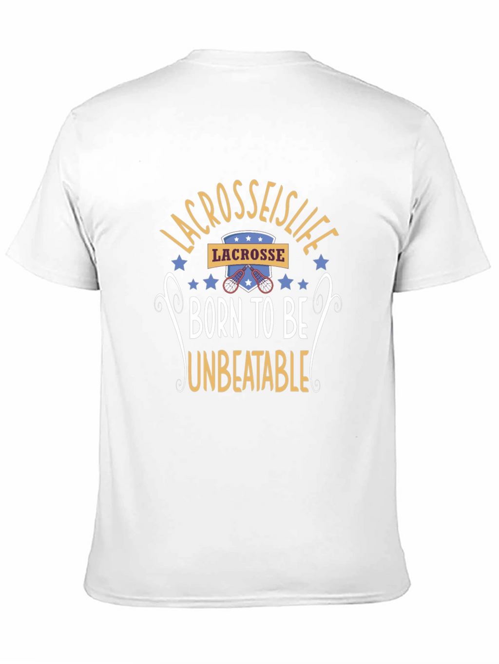 Lacrosse is Life Black T-Shirt