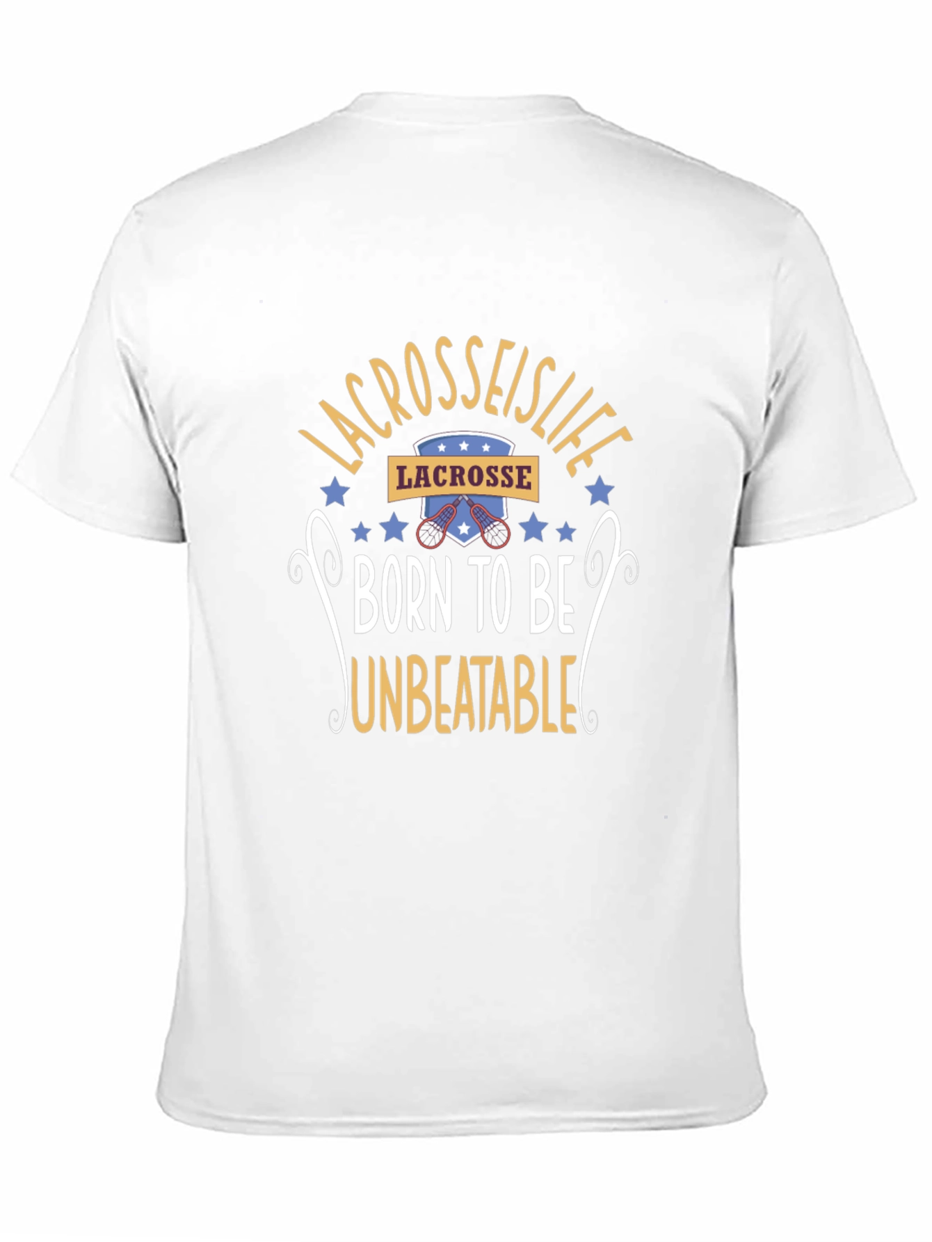 Lacrosse is Life Black T-Shirt