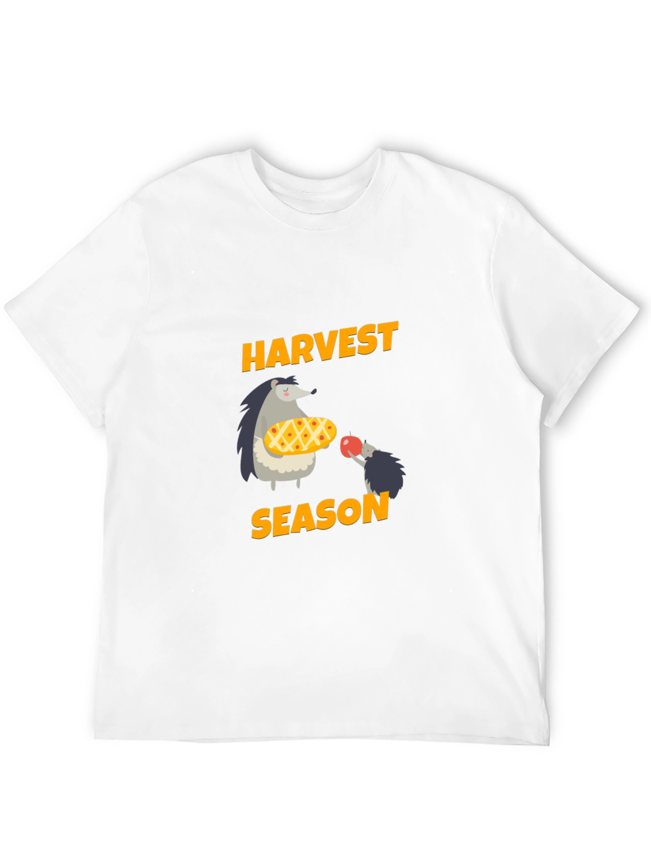 Harvest Season Hedgehog Graphic Tee