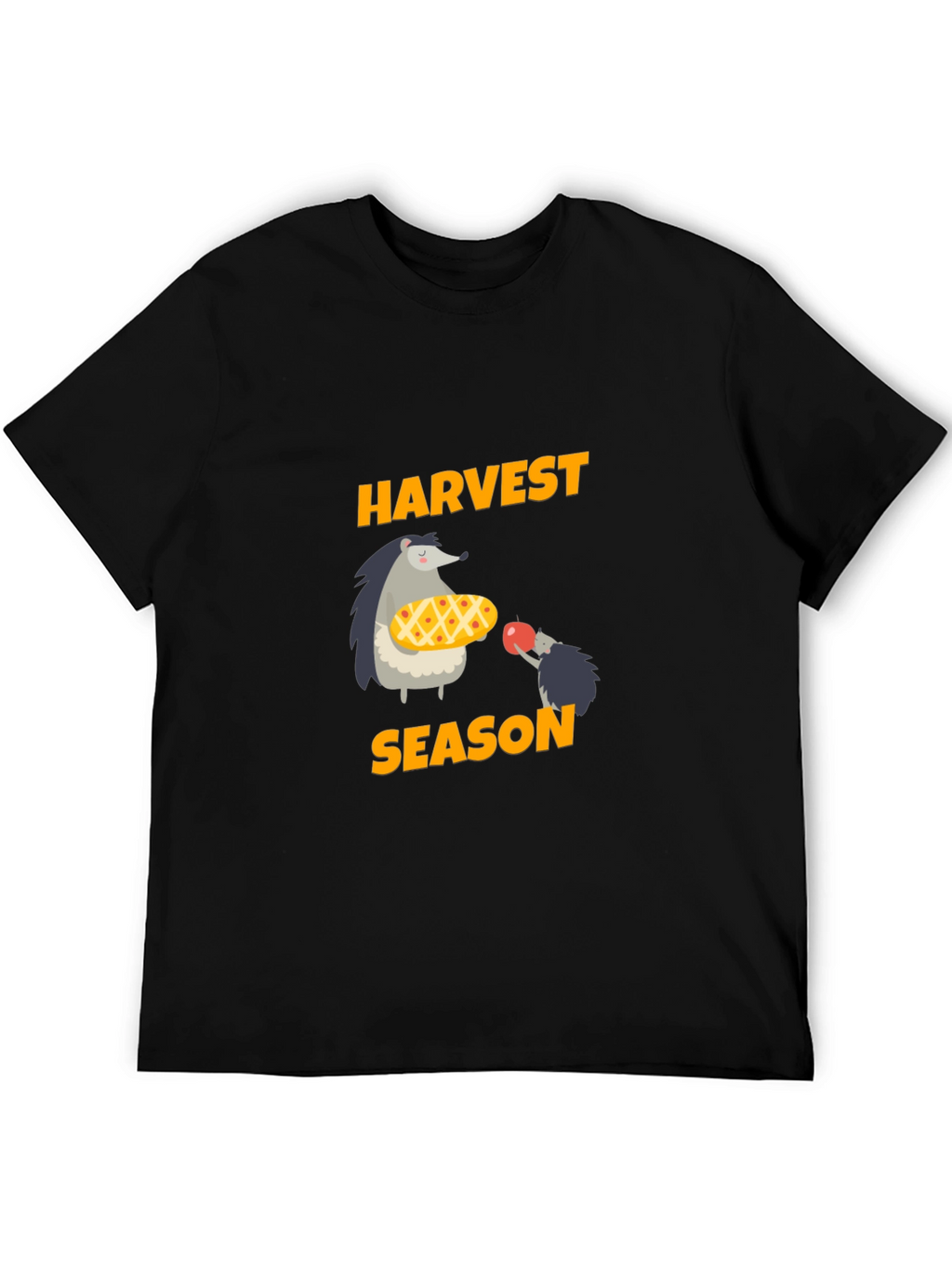 Harvest Season Hedgehog Graphic Tee