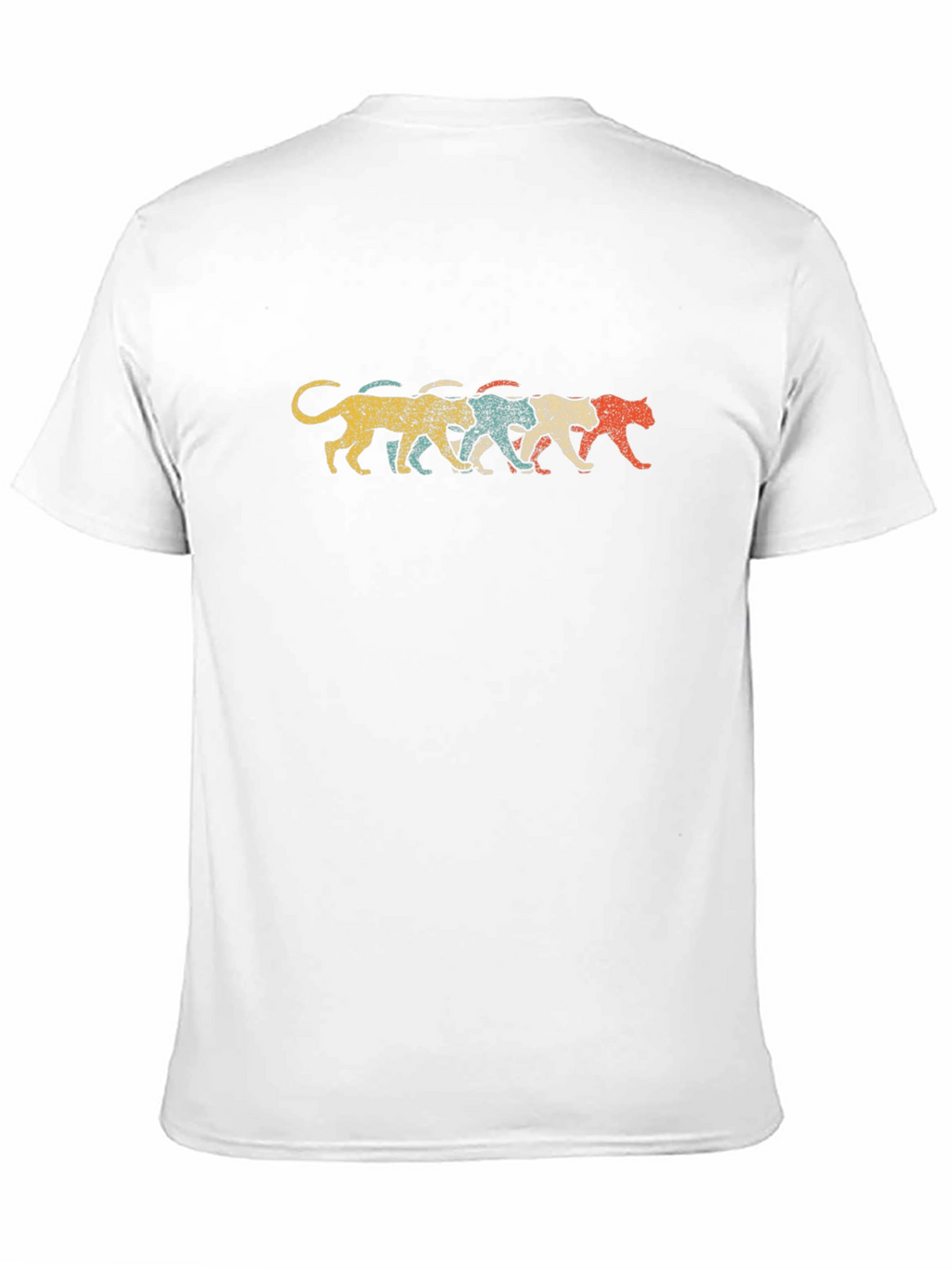 Retro Panther T-Shirt - Distressed Graphic Tee