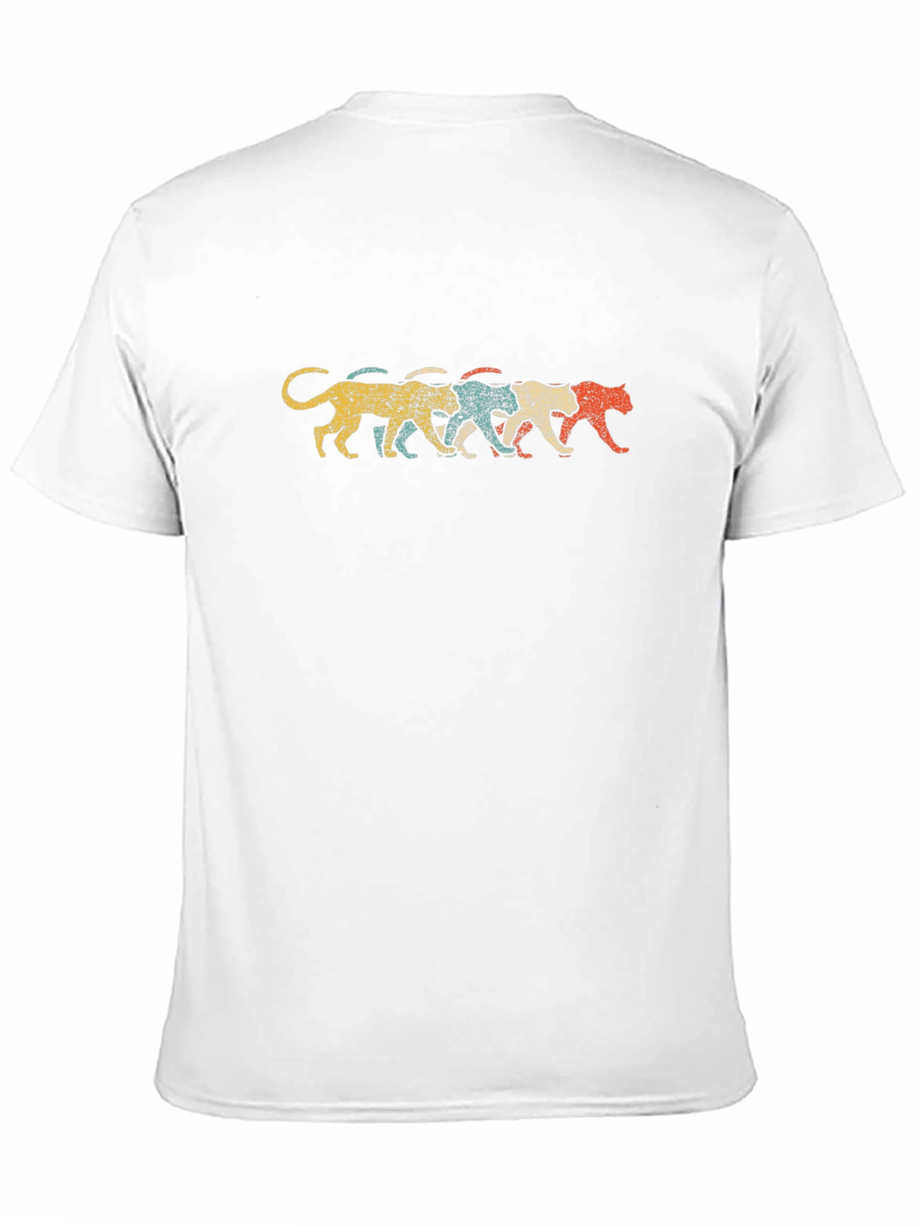 Retro Panther T-Shirt - Distressed Graphic Tee