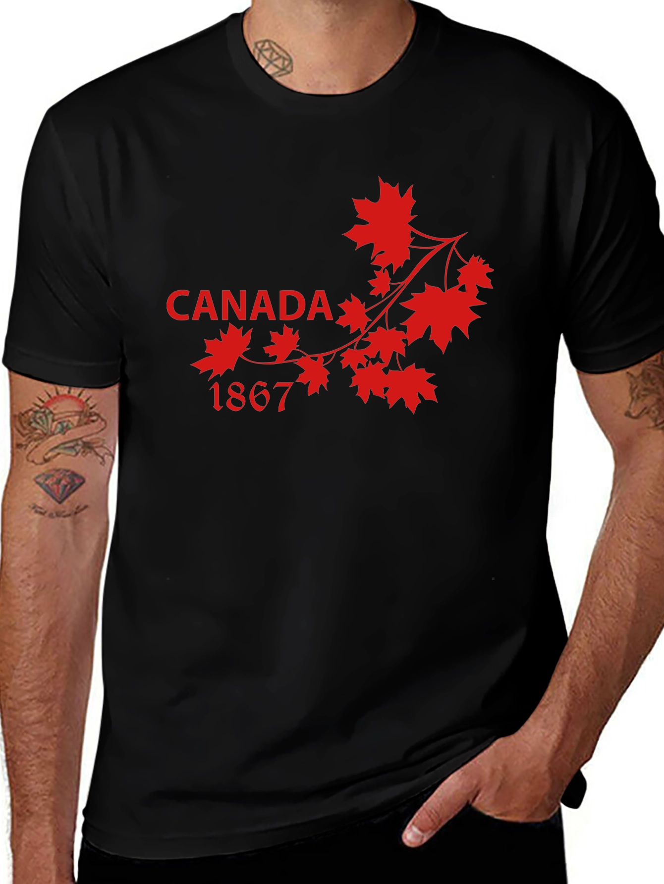 Canada 1867 Maple Leaf T-Shirt