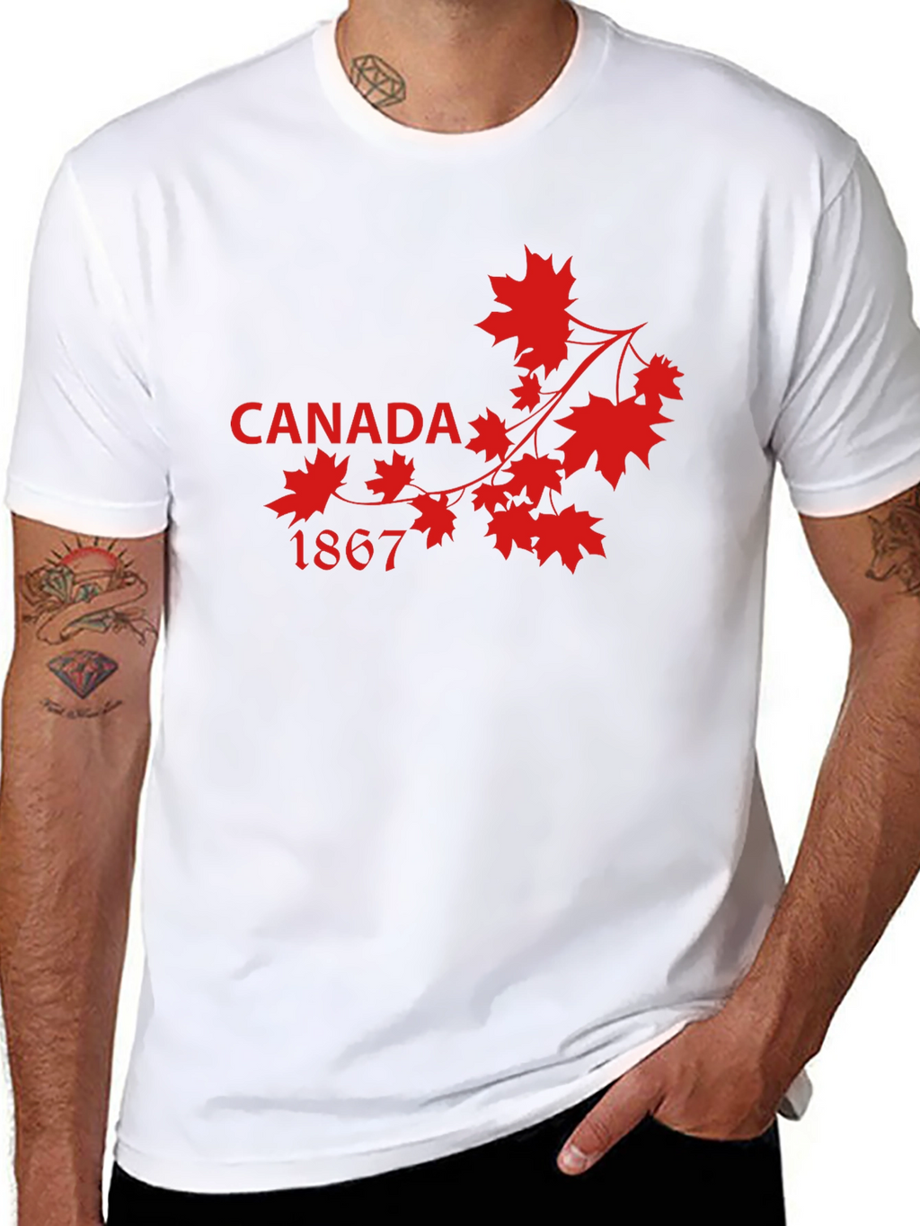 Canada 1867 Maple Leaf T-Shirt