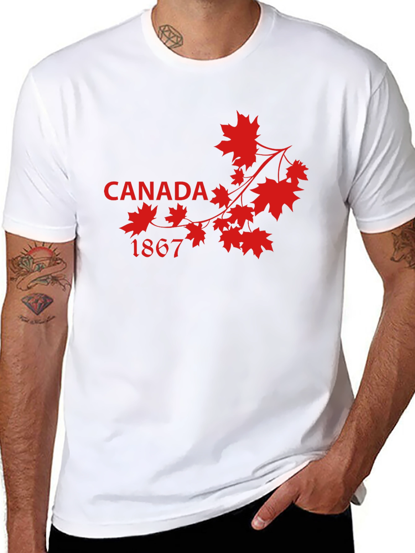 Canada 1867 Maple Leaf T-Shirt