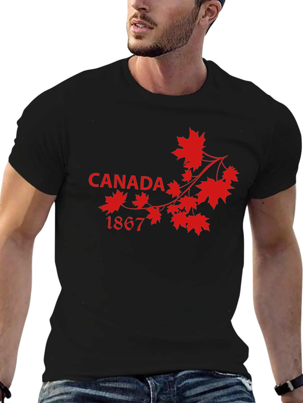 Canada 1867 Maple Leaf T-Shirt