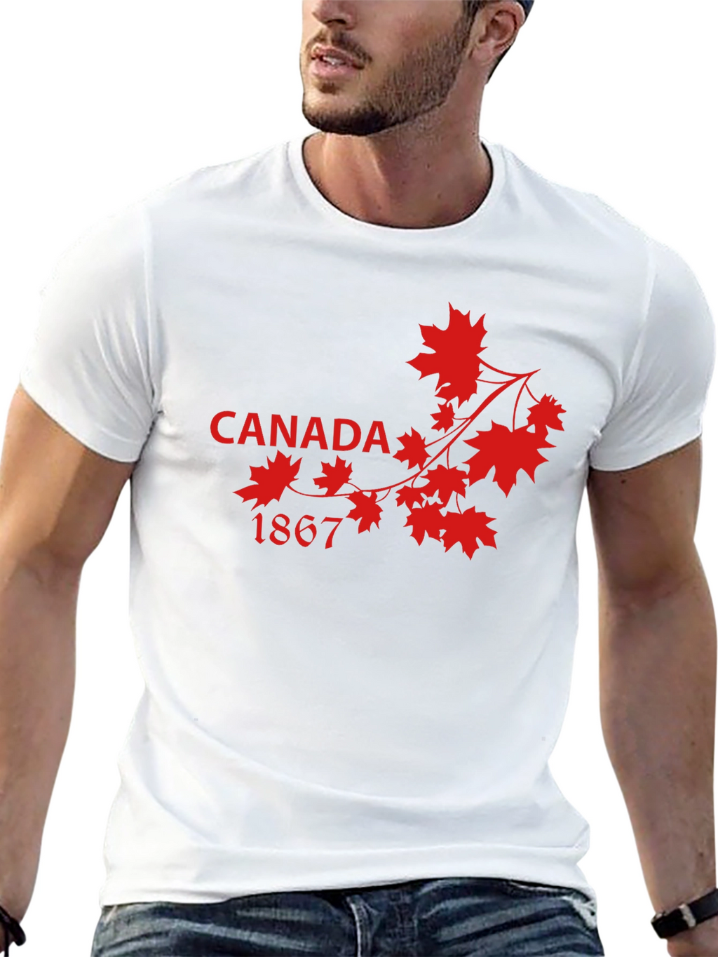 Canada 1867 Maple Leaf T-Shirt