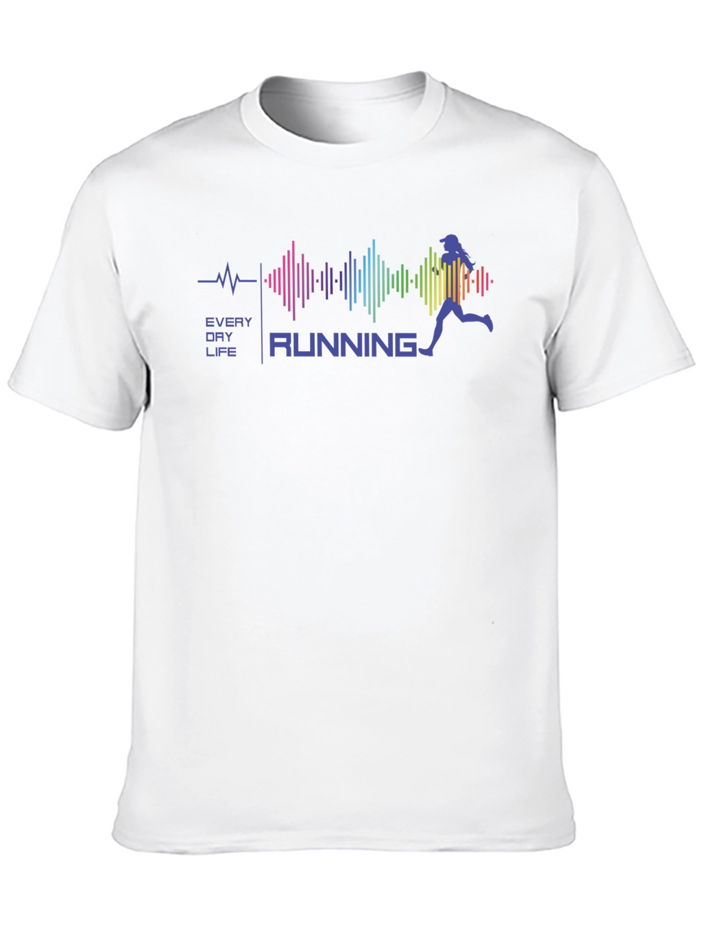 Every Day Life Running Black T-Shirt