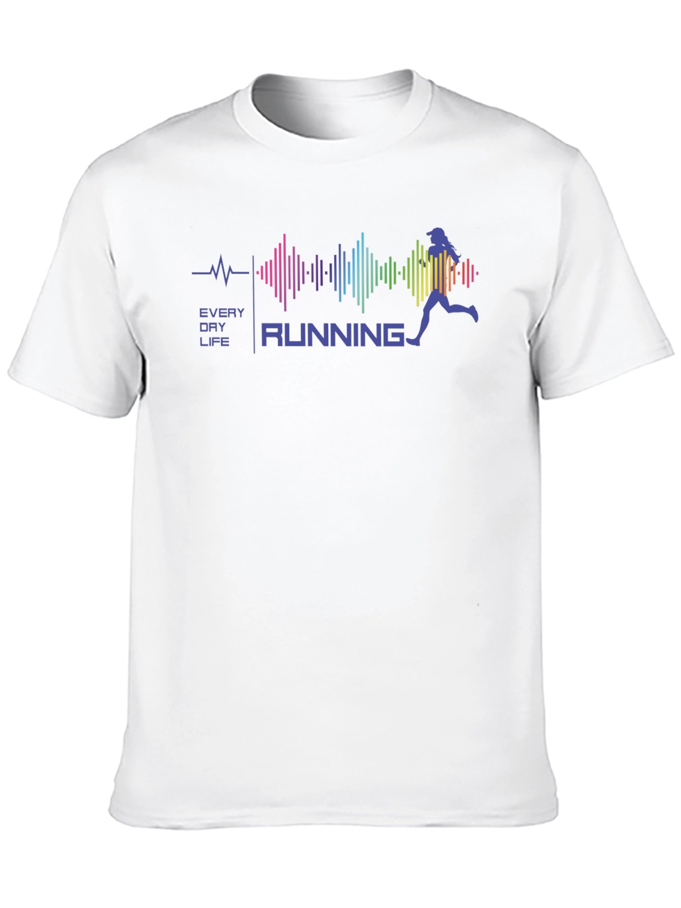Every Day Life Running Black T-Shirt