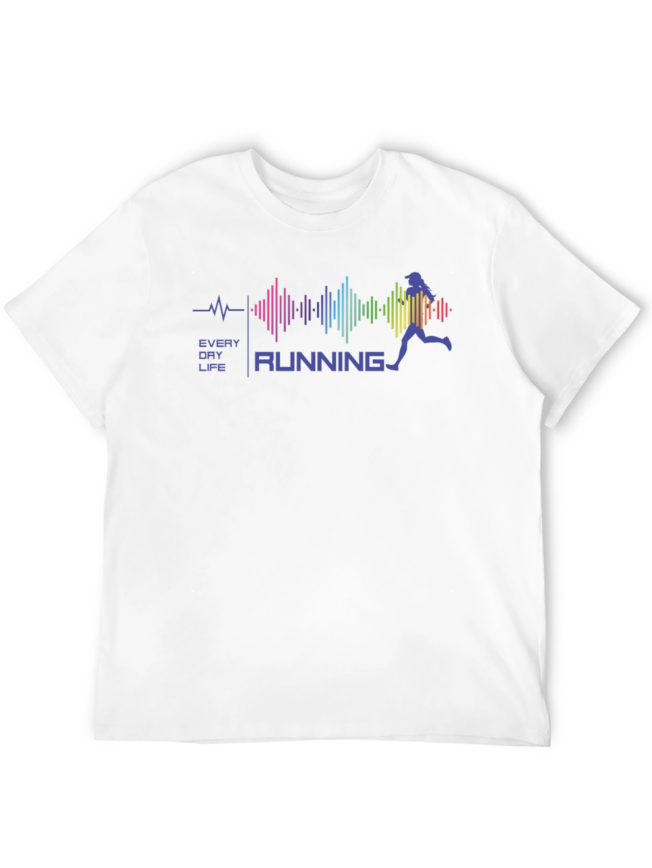 Every Day Life Running Black T-Shirt