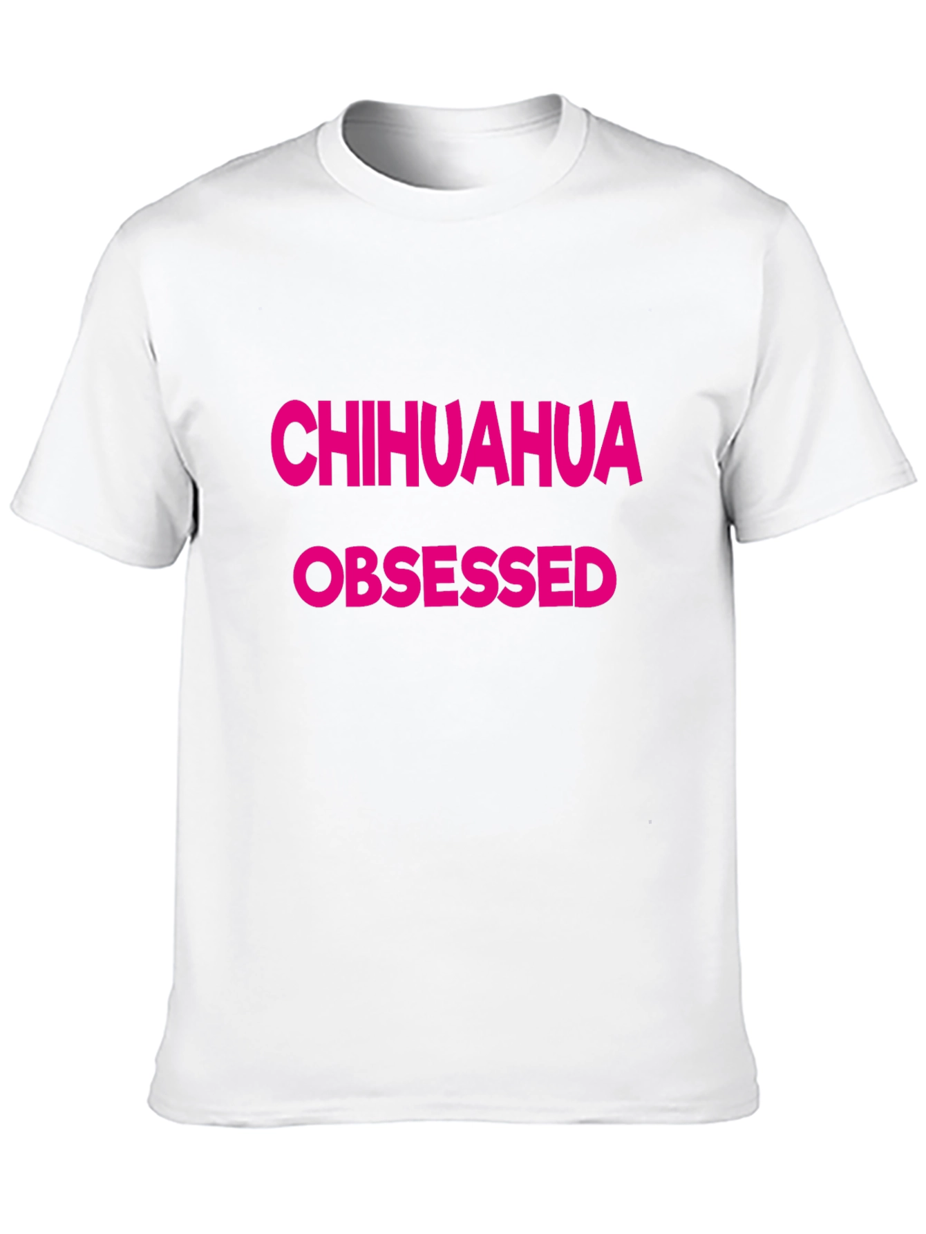 Chihuahua Obsessed Graphic Tee - Black