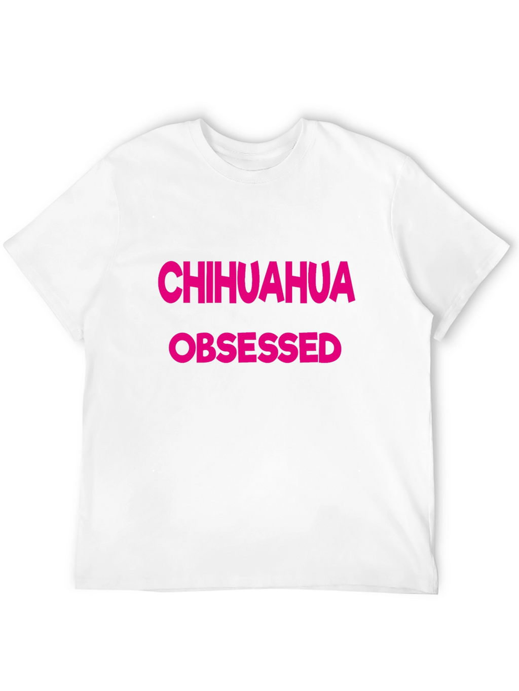 Chihuahua Obsessed Graphic Tee - Black