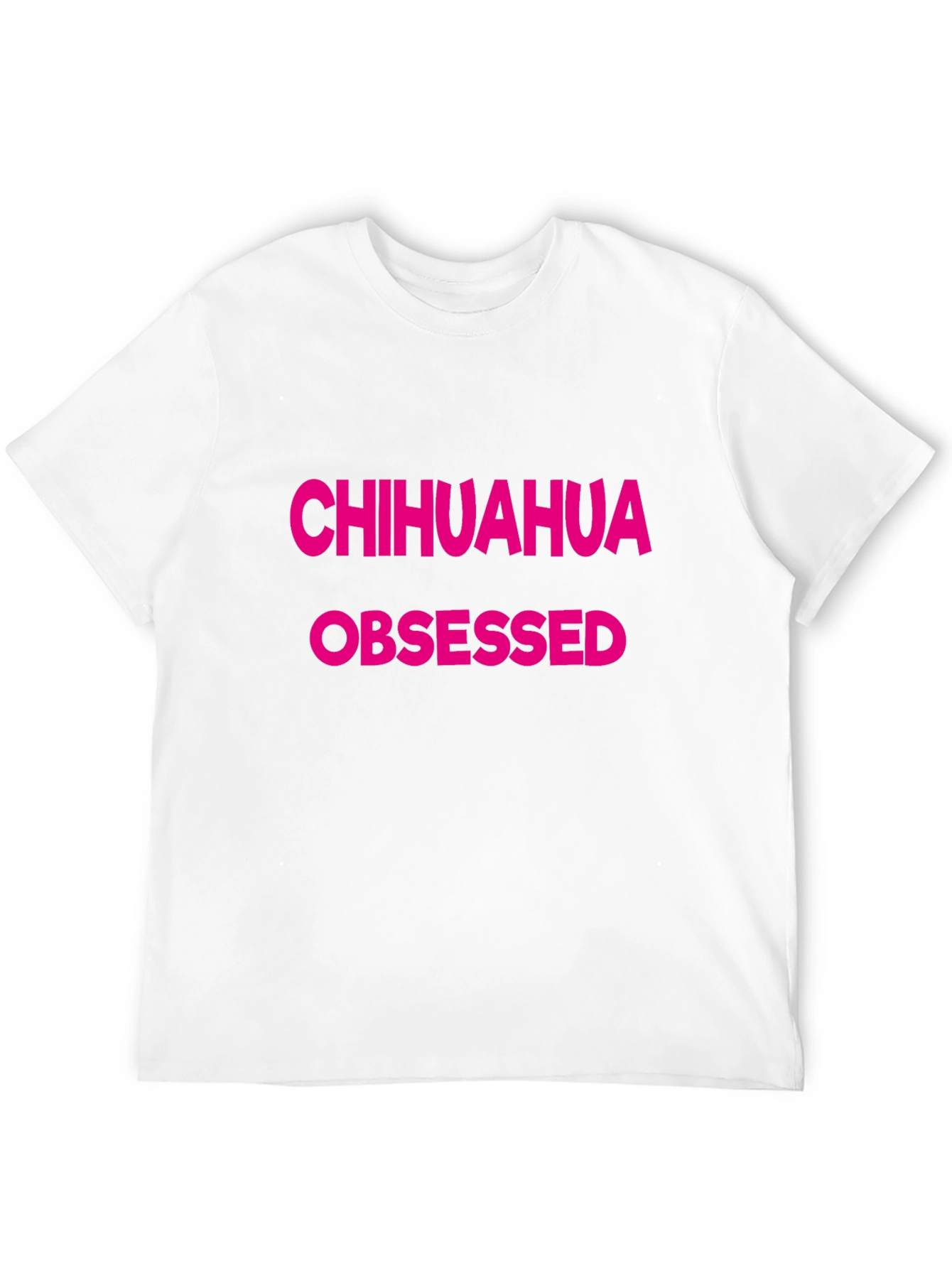 Chihuahua Obsessed Graphic Tee - Black