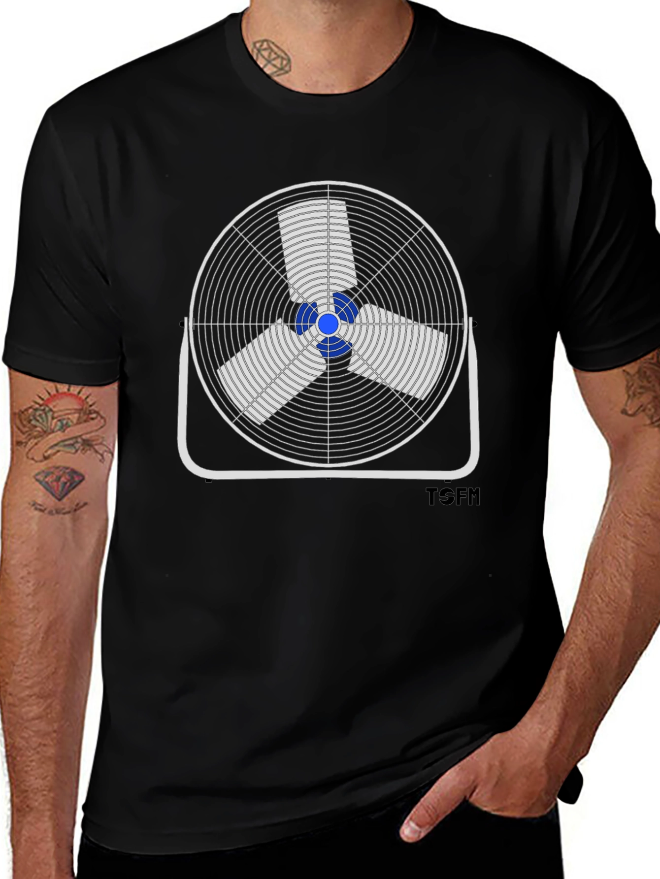 Box Fan T-Shirt - Stay Cool and Stylish