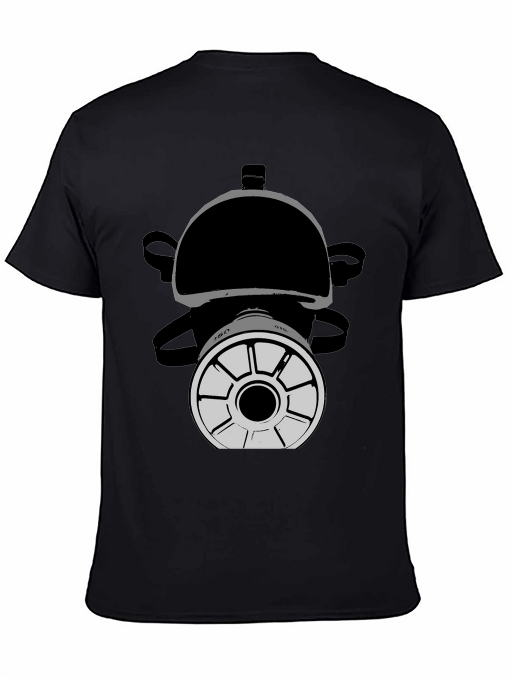 Gas Mask Graphic Tee - Bold Statement Shirt