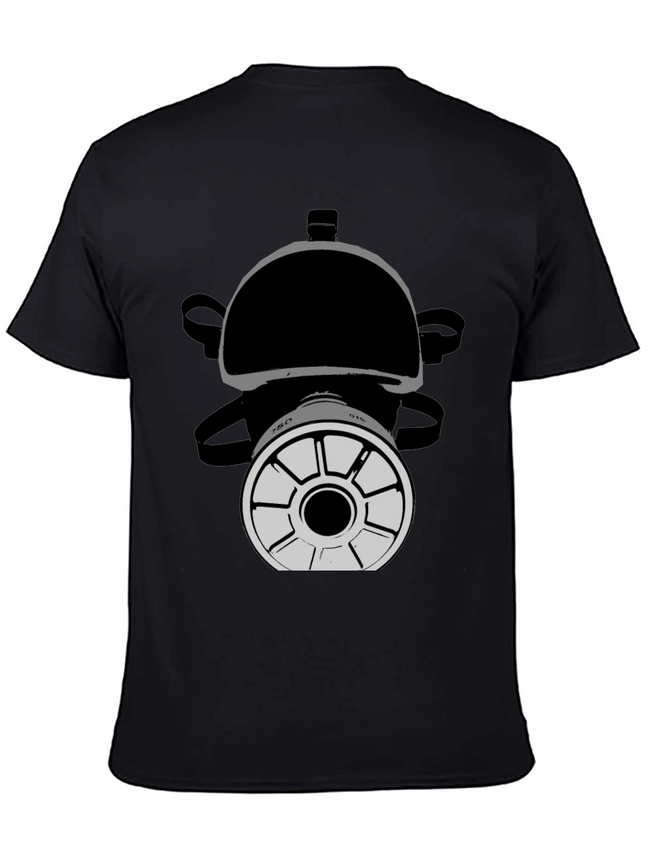 Gas Mask Graphic Tee - Bold Statement Shirt