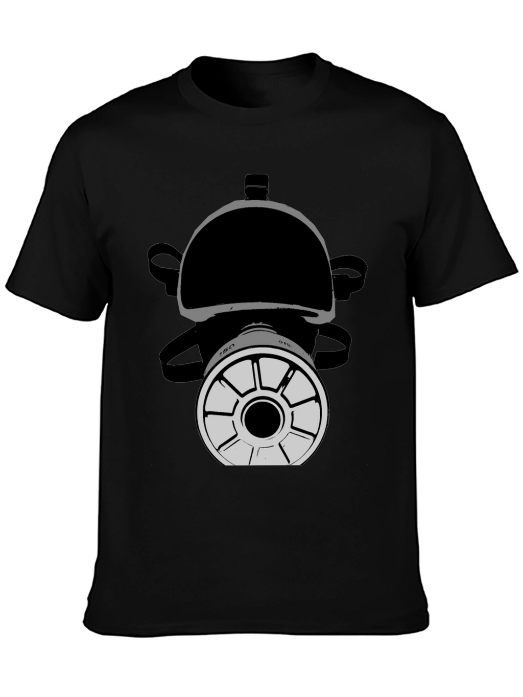 Gas Mask Graphic Tee - Bold Statement Shirt