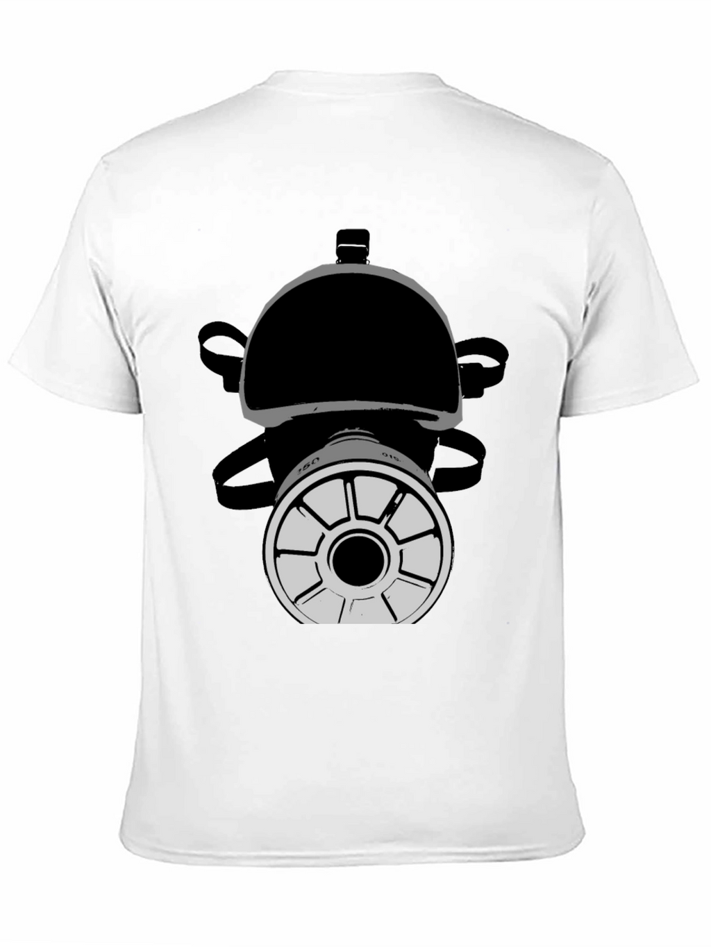 Gas Mask Graphic Tee - Bold Statement Shirt