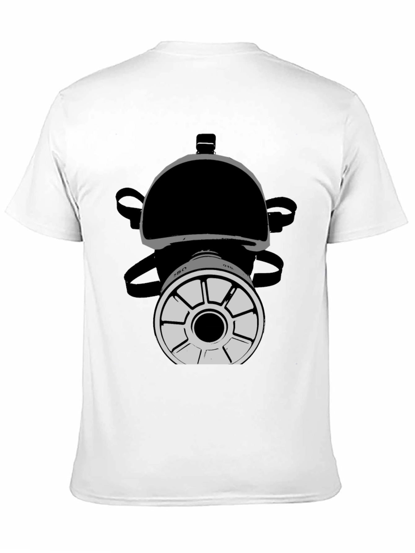 Gas Mask Graphic Tee - Bold Statement Shirt