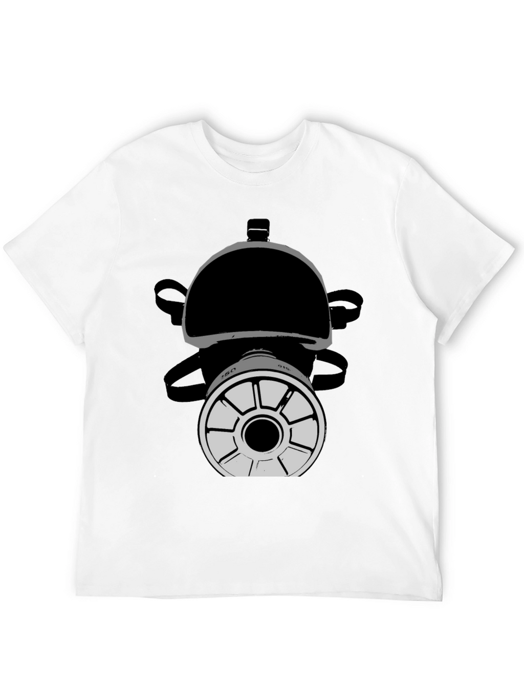 Gas Mask Graphic Tee - Bold Statement Shirt