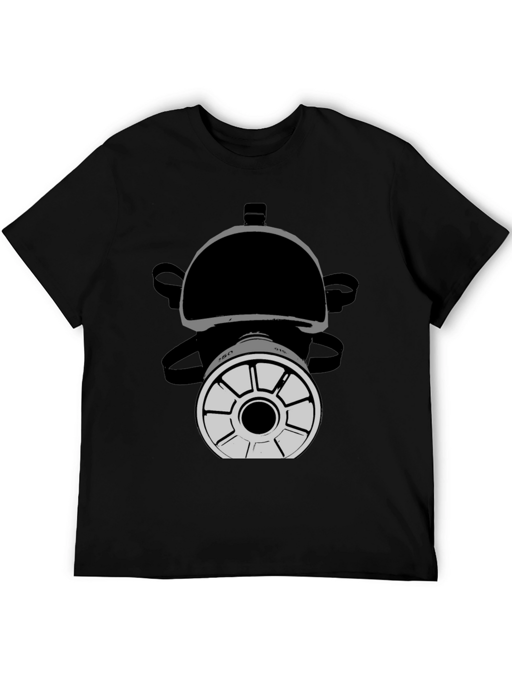 Gas Mask Graphic Tee - Bold Statement Shirt