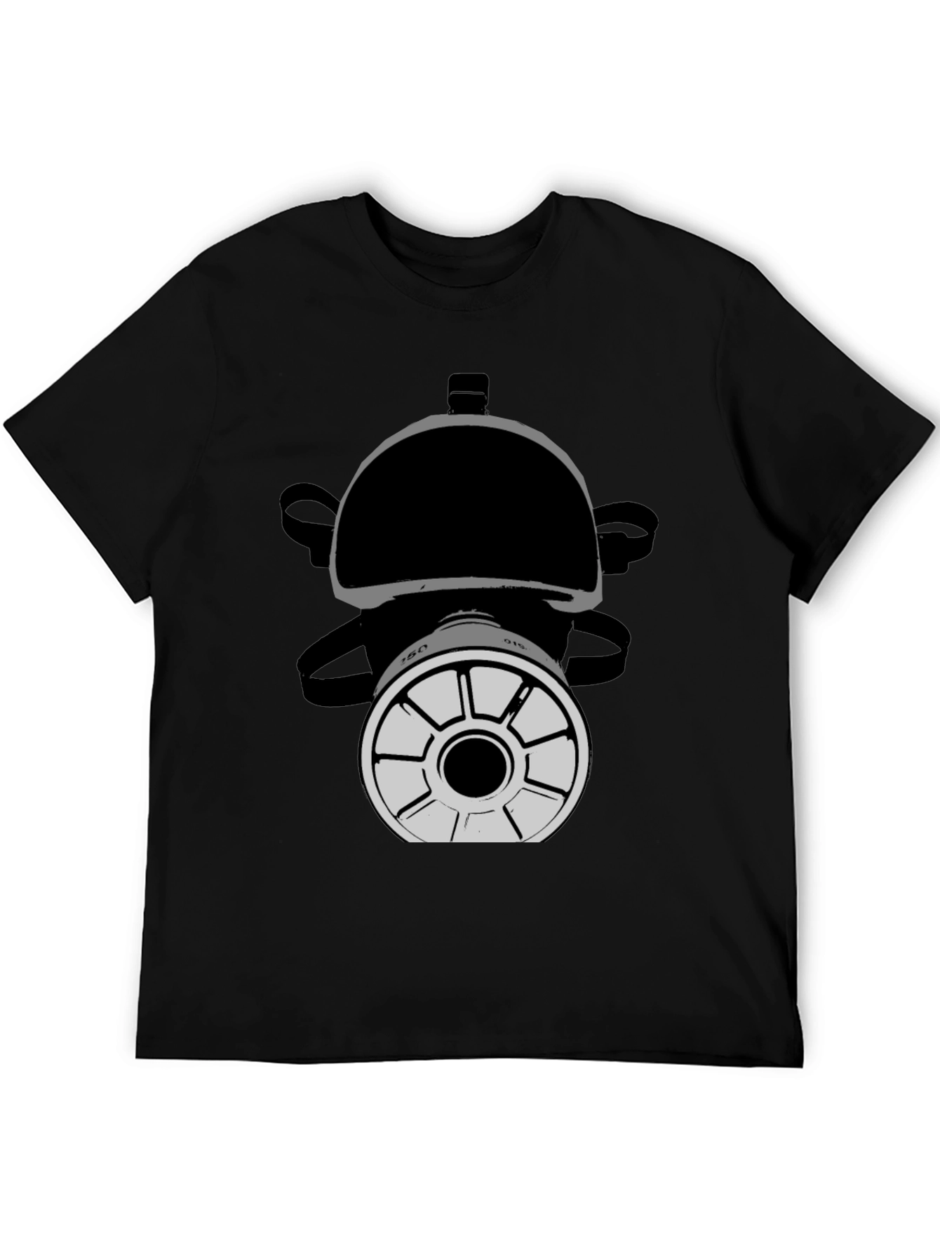 Gas Mask Graphic Tee - Bold Statement Shirt