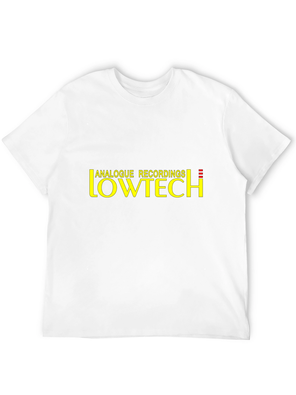 Analogue Recordings Lowtech Black T-Shirt
