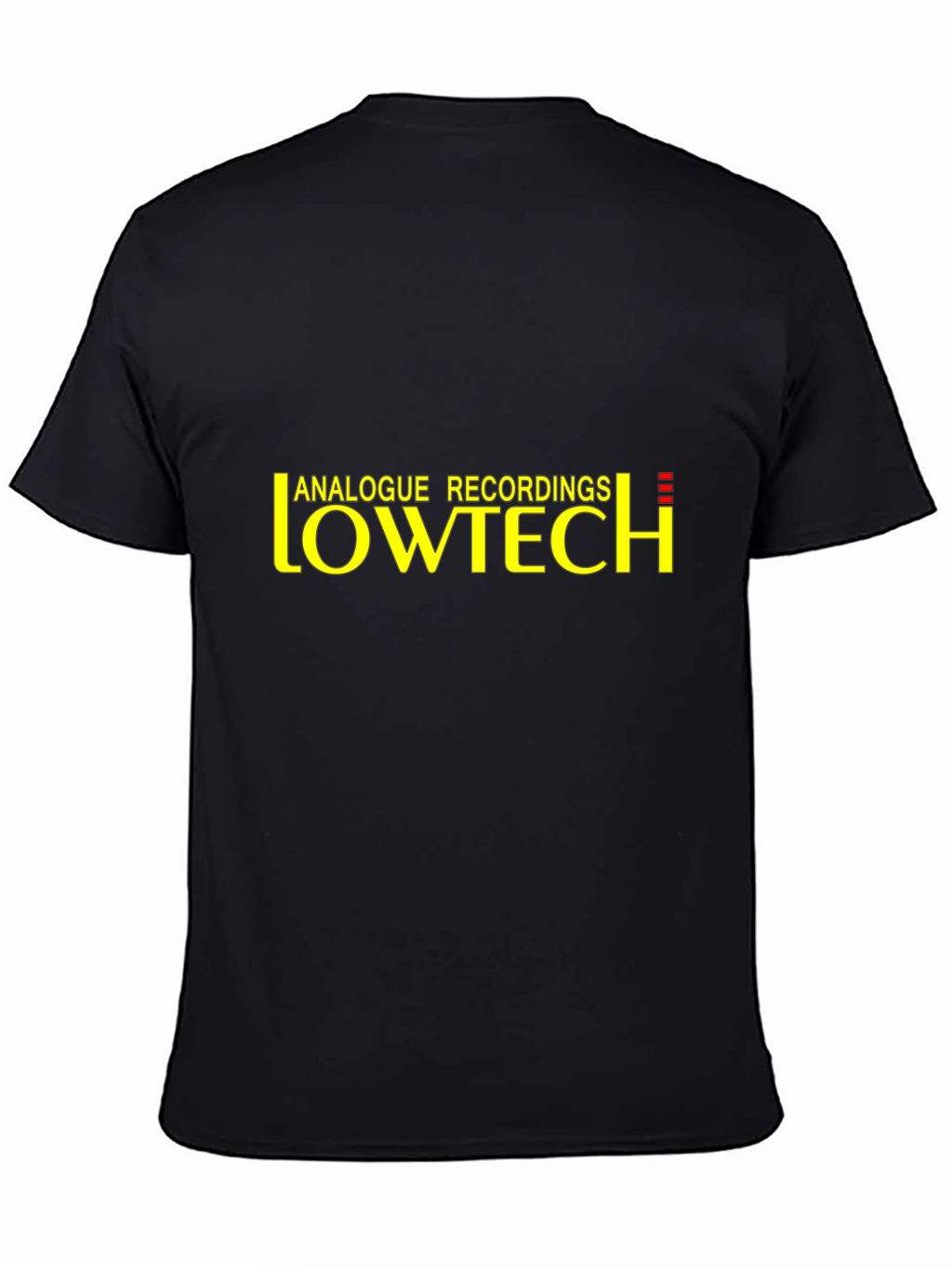 Analogue Recordings Lowtech Black T-Shirt
